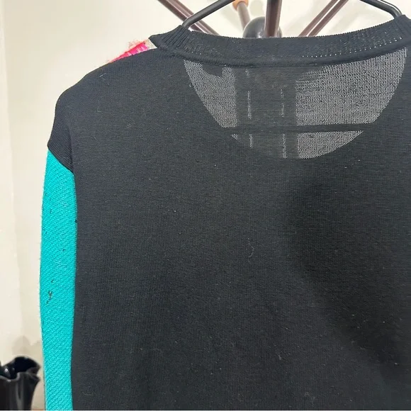 Anthropologie Womens XS Sweater Rooster Artwork Lauren C Walcott Wool Blend - Picture 14 of 16